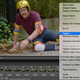 You can copy and paste frames using keyboard shortcuts, but those functions are available in the Timeline menu too, which also includes the ability to easily reverse a block of selected frames.